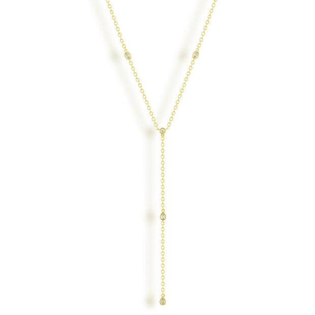 Afterglow Lariat Necklace