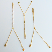 TikTok Shop Viral Hand Chain Bundle : 3 Piece Hand Chain Bundle