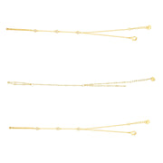 TikTok Shop Viral Hand Chain Bundle : 3 Piece Hand Chain Bundle